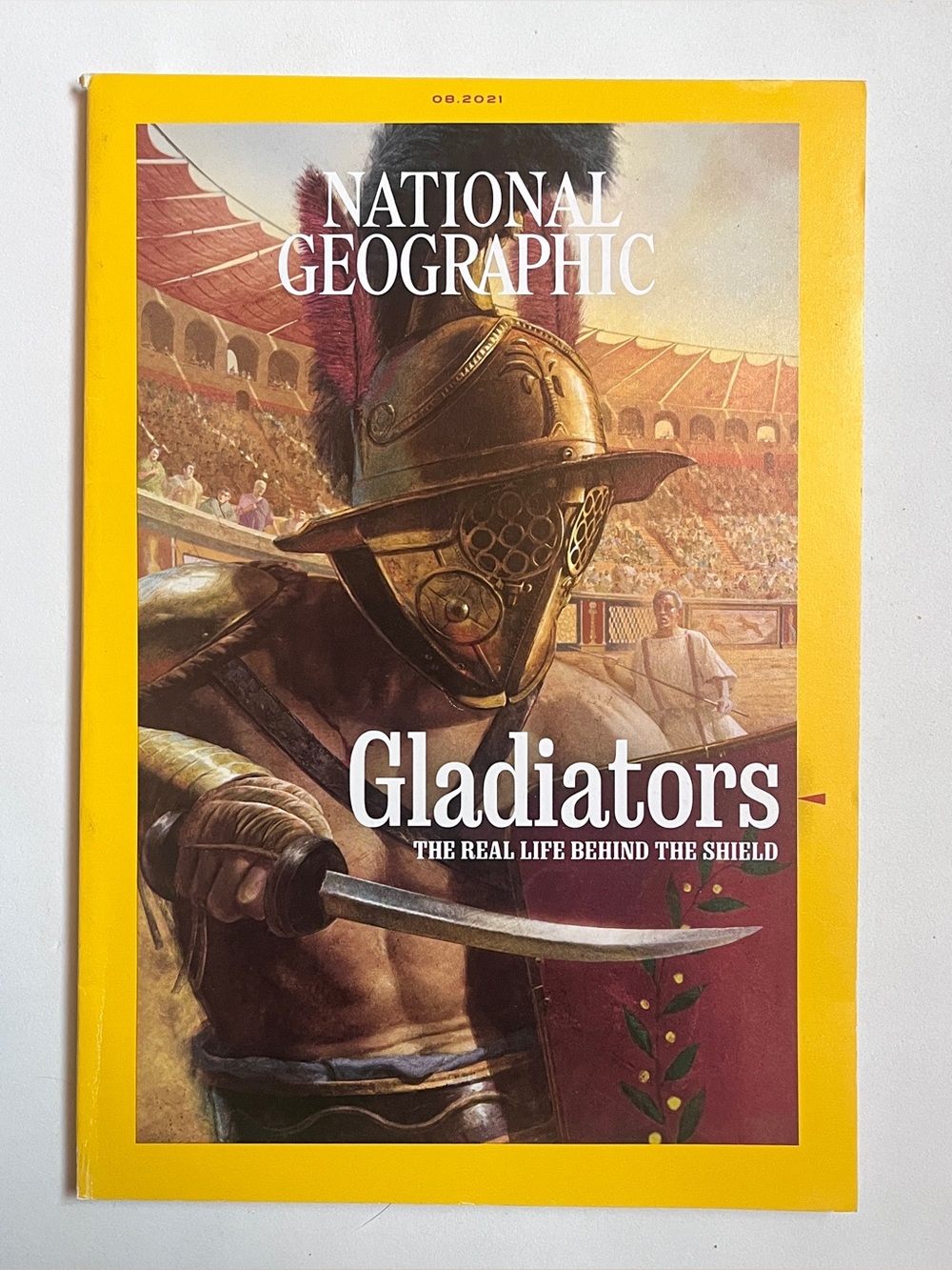 National Geographic Issue Aug 2021 Vol. 250 No.2 Gladiators New
